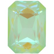 18x13mm Aurora Octagon Cabochon A4627 - Crystal Mint Green Delite x1|raw }}
