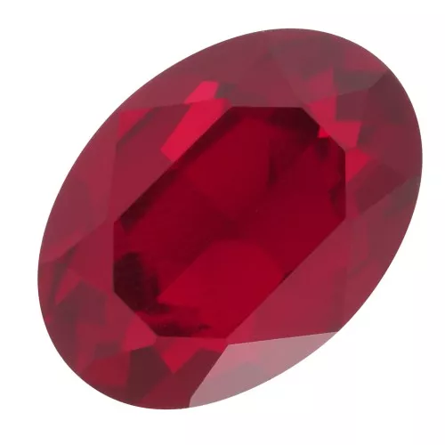 14x10mm oval Aurora A4120 Cabochon - Ruby x1