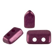 2x5mm Piros® Glass beads by Puca® - Chatoyant Burgundy x10g|raw }}