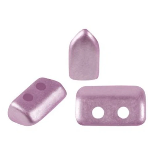 2x5mm Piros® Glass beads by Puca® - Pastel Lila x10g
