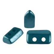 2x5mm Piros® Glass beads by Puca® - Pastel Petrol x10g
