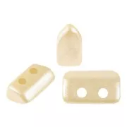 2x5mm Piros® Glass beads by Puca® - Pastel Cream x10g
