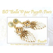 2x5mm Piros® Glass beads by Puca® - Pastel Cream x10g