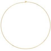 Choker with removable end 1.6mm 12 cm fine Gold plated|raw }}