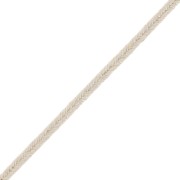 2mm italian-made Metallic piping - Beige - Gold Tone x1m