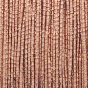 Spool of 0.6mm Italian-made Luce yarn - Rose Gold x50m