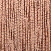 Spool of 0.6mm Italian-made Luce yarn - Rose Gold x50m