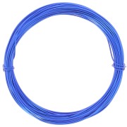 0.8mm Anodised aluminium wire - Electric blue x10m|raw }}