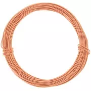 0.8mm Anodised aluminium wire - Copper x10m