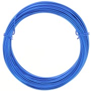 1mm Anodised aluminium wire - Electric blue x10m