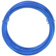 1mm Anodised aluminium wire - Electric blue x10m