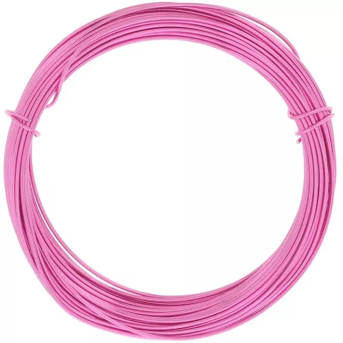 1mm Anodised aluminium wire - Dark Pink x10m
