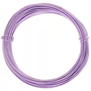 1mm Anodised aluminium wire - Lilac x10m