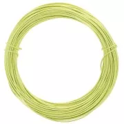1mm Anodised aluminium wire - Anise green x10m