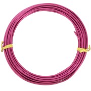 2mm Anodized aluminum wire - Fuchsia x5m