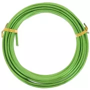 3mm Anodized aluminum wire - Green x5m