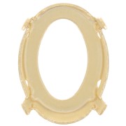 14x10,5mm Claw setting for PureCrystal 4122 Oval Rivoli cabochon - Gold Tone x1