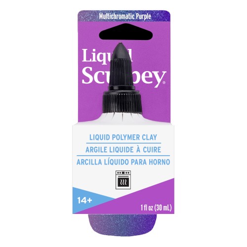 Sculpey Liquid Clay - multichromatic purple x30mll