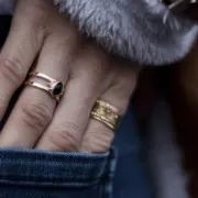 Ring size 48 - 3 microns Gold Plated x1