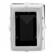 14x10mm Aurora set Crystal A4527 Step Cut Baguette - Rhodium - Rhodié - Jet x1