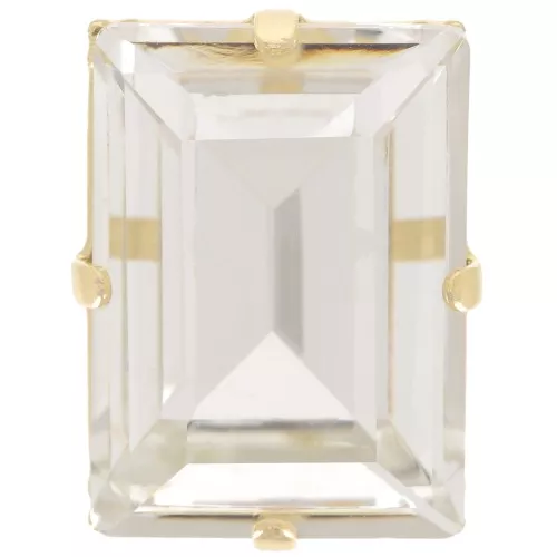 18x13mm Aurora set Crystal A4527 Step Cut Baguette - Gold - Crystal x1