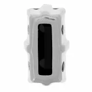 10x5mm Aurora set crystal A4500 baguette - Rhodium - Jet x1