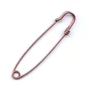 Kilt pin 60mm Old copper color x1