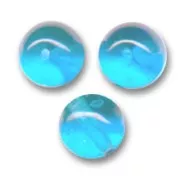 Round beads 3mm Aquamarine x50