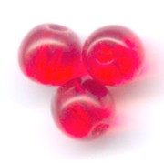 Round beads 3mm Light Siam x50