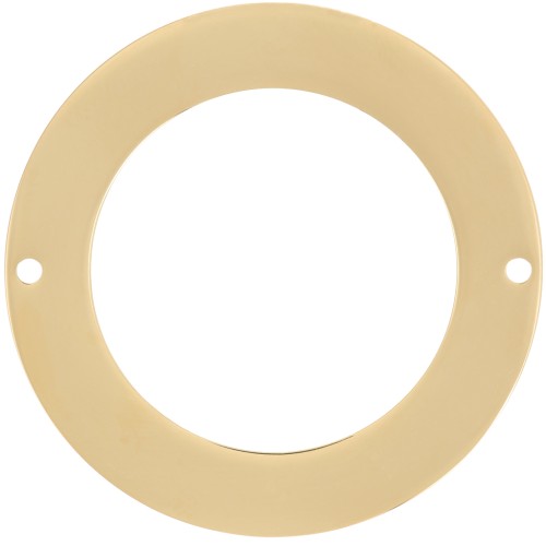 35mm 316L stainless steel Hollow round spacer - Gold x1