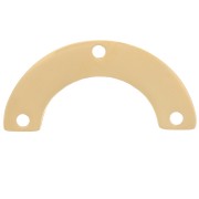 12x25mm Stainless steel 316L Bridge-shaped spacer - Gold x1|raw }}