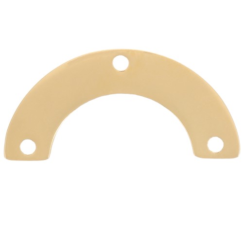 12x25mm Stainless steel 316L Bridge-shaped spacer - Gold x1