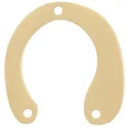 22x21mm Stainless steel 316L U-shaped design spacer - Gold x1