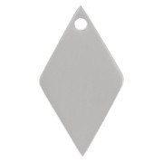 15x8mm Stainless steel 316L rhombus charm x1|raw }}