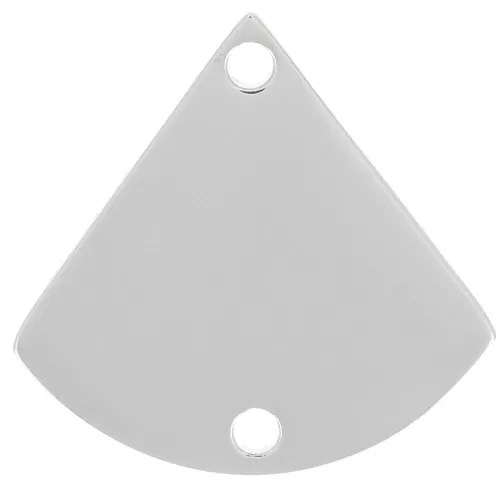 12x12.5mm 316L stainless steel triangle spacer x1