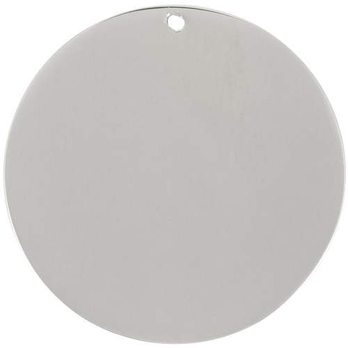 25mm 316L Stainless Steel Round Pendant x1
