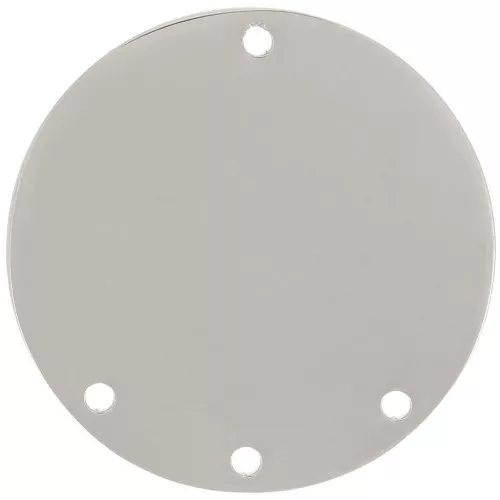 20mm 316L Stainless Steel Round 3-hole Pendant x1