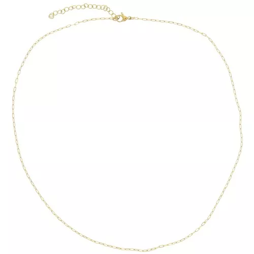 1.4mm Stainless steel 316L cable chain mesh choker - Gold Tone x48cm