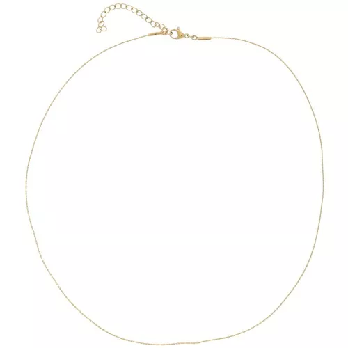 0.6mm 316L Stainless Steel Paloma mesh choker - Gold Tone x48cm