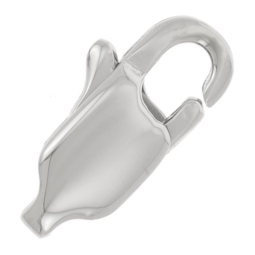 11 mm long snap hooks - 316L stainless steel x10