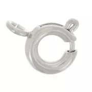 6mm 304 stainless steel spring clasps x10