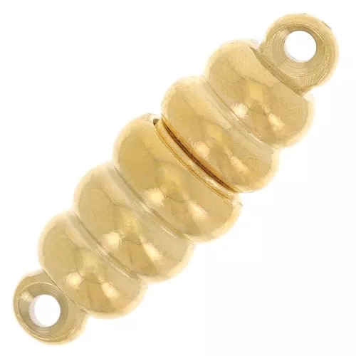 20x7mm Stainless steel 304 Magnetic clasp - Gold Tone x1