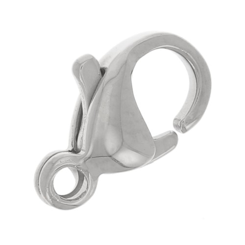 9mm 304L stainless steel lobster clasps x100