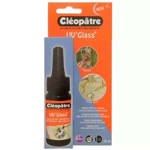 Cléopâtre LED UV Resin - UV Glass x25gr