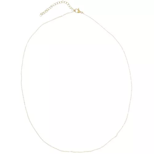 1.2mm Stainless steel 316L cable mesh choker - Gold x48cm