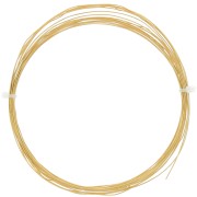 0.6mm 304L Stainless Steel Round Flexible Wire - Gold Tone x5m
