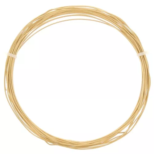 0.8mm 304L Stainless Steel Round Flexible Wire - Gold Tone x4m