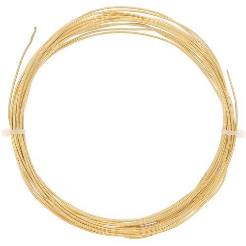 1mm 304L Stainless Steel Round Flexible Wire - Gold Tone x5m