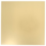 Brass plate 200x200 mm - thickness 0.5 mm - Brass x1