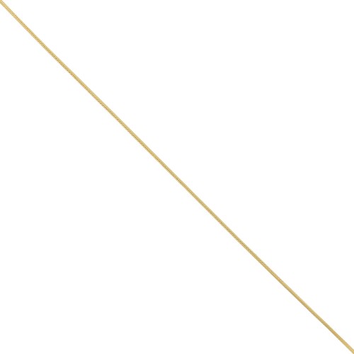 0.9mm Stainless Steel 316L snake Chain - Gold Tone x50cm